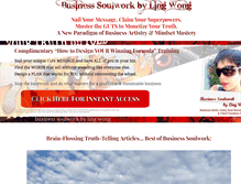 Tablet Screenshot of business-soulwork.com